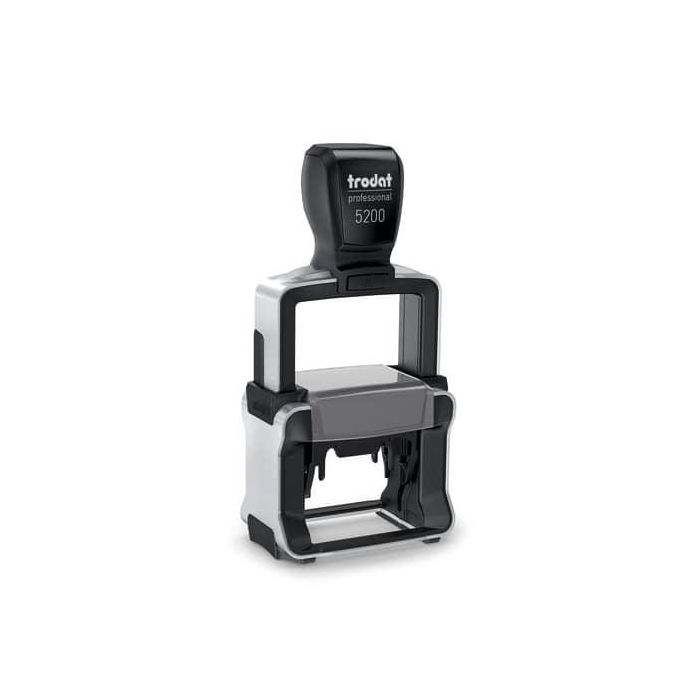 Timbro di testo PERSONALIZZATO Trodat Professional 5200 dimensione max pers.ne 41x24 mm - fino a 6 righe - 127924 main product photo