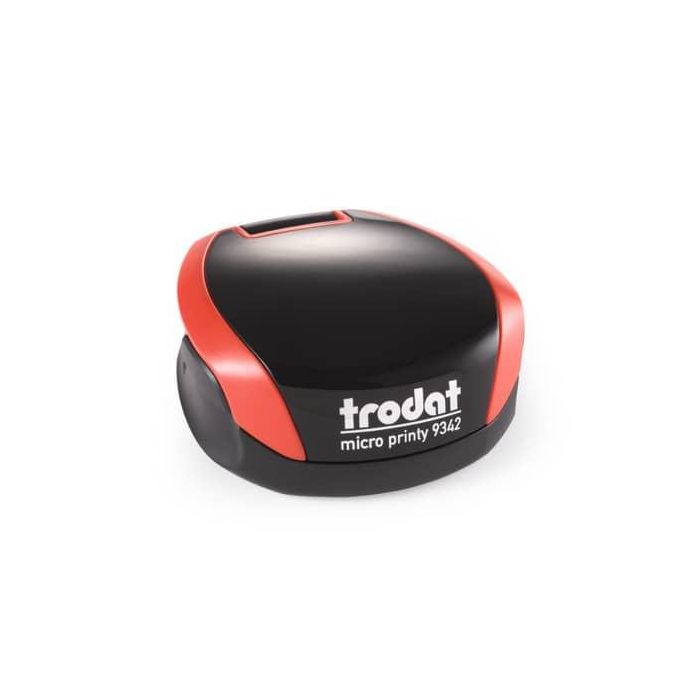 Timbro di testo tascabile PERSONALIZZATO Trodat Micro Printy 9342 dimensione max pers.ne Ø42 mm - fino a 9 righe- 182063 main product photo