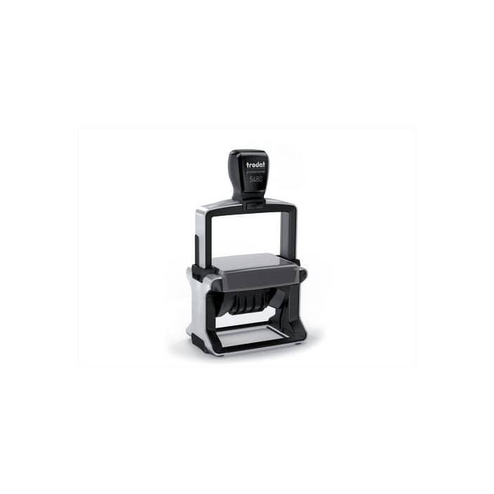 Datario con testo PERSONALIZZATO Trodat Professional 5480 dimensione max pers.ne 68x47 mm - fino a 5+5 righe - 181821 main product photo