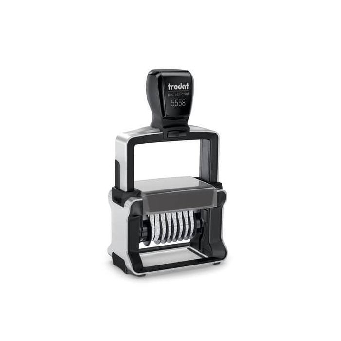 Timbro numeratore PERSONALIZZATO Trodat Professional 55510/PL 10 numeri -56x33 mm - fino a 3+3 righe - 133898 main product photo