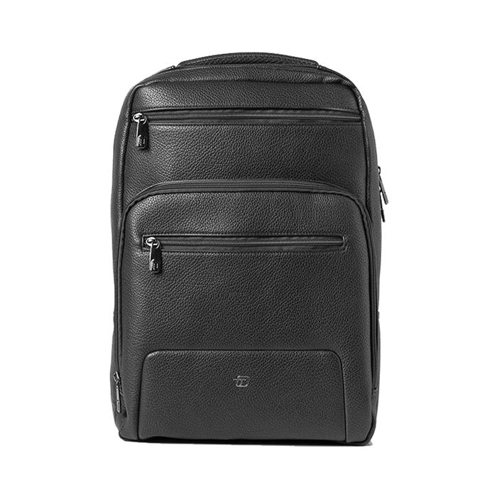 IN TEMPO Zaino Gate Trended - 29 x 42 x 15 cm - ecopelle - nero - InTempo main product photo