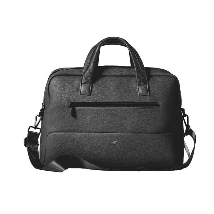 IN TEMPO Borsa Gate Trended - con manici - 41 x 30 x 15 cm - ecopelle - nero - InTempo main product photo