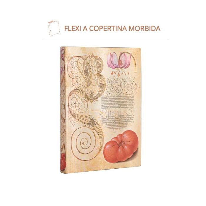 Paperblanks-Diario taccuino 18X24cm righe-Flexi- Mira botanica main product photo