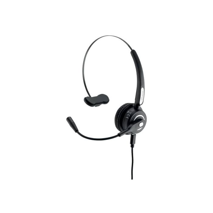 Cuffia mono auricolare per PC Media Range wireless con microfono - batteria 180mAh - nero - MROS305 main product photo
