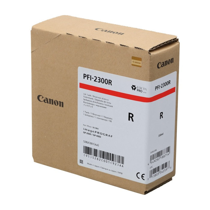 Canon Cartuccia PFI-2300 Rosso main product photo