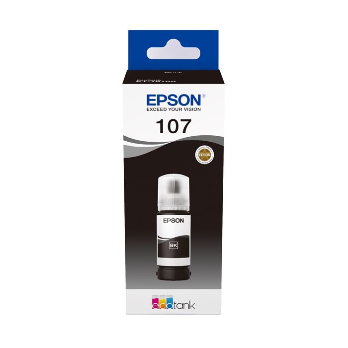 Epson Cartuccia EcoTank 107 Nero main product photo