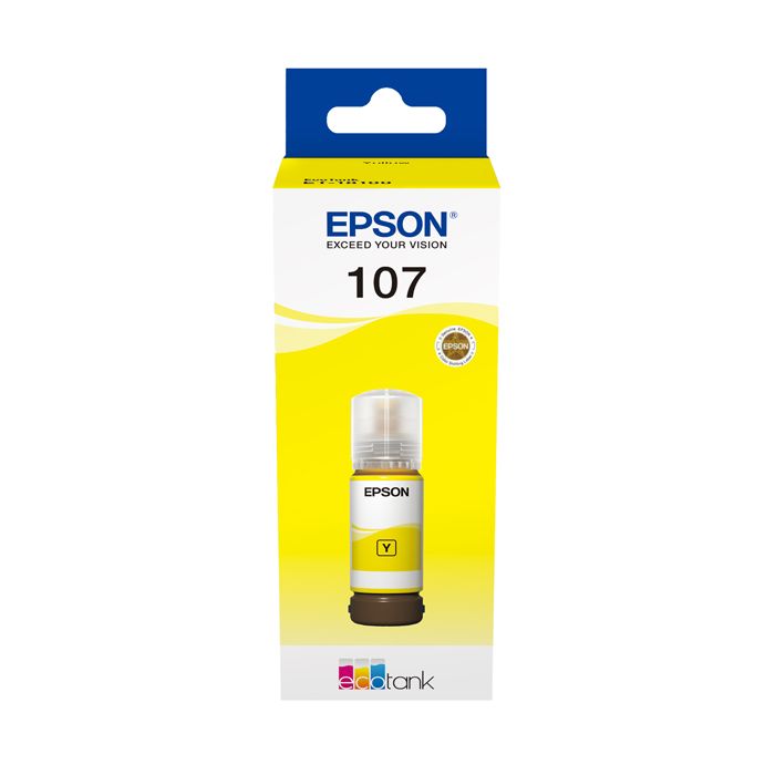 Epson Cartuccia EcoTank 107 Giallo main product photo