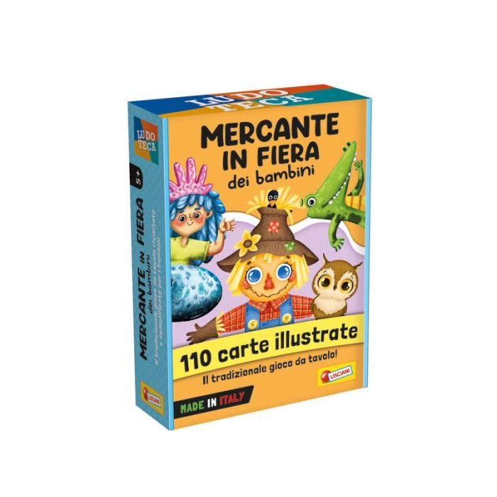 Gioco in scatola Lisciani Ludoteca Le Carte dei Bambini Mercante in Fiera - 96695 main product photo