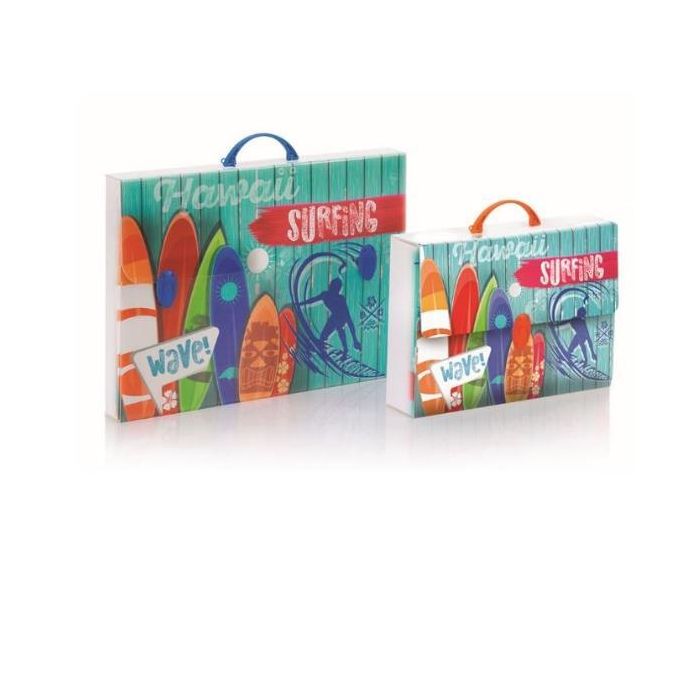 Valigetta in PPL Favorit con stampa Social 56,5x36,5x5,5 cm - 400174617 main product photo