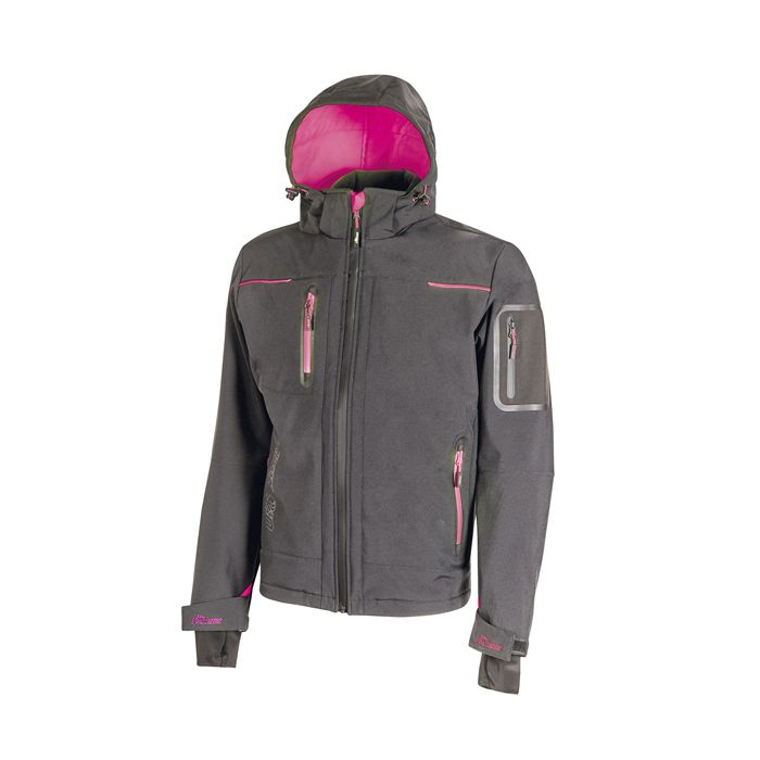 Giacca Softshell donna Space Lady - taglia L - grigio/fucsia - U-power main product photo