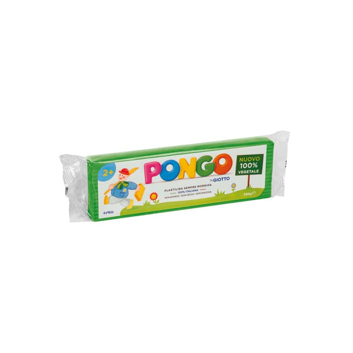 Panetto di plastilina vegetale modellabile 350 g Pongo verde chiaro F603508 main product photo