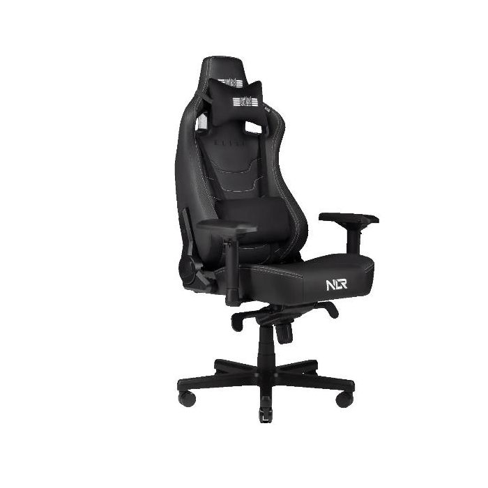 NEXT LEVEL RACING ELITE CHAIR BLACK LEATHER main product photo
