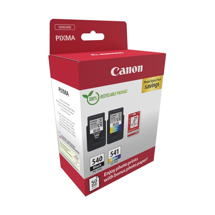 Canon Cartuccia Ink PG-540/CL-541 +Conf. Fogli main product photo