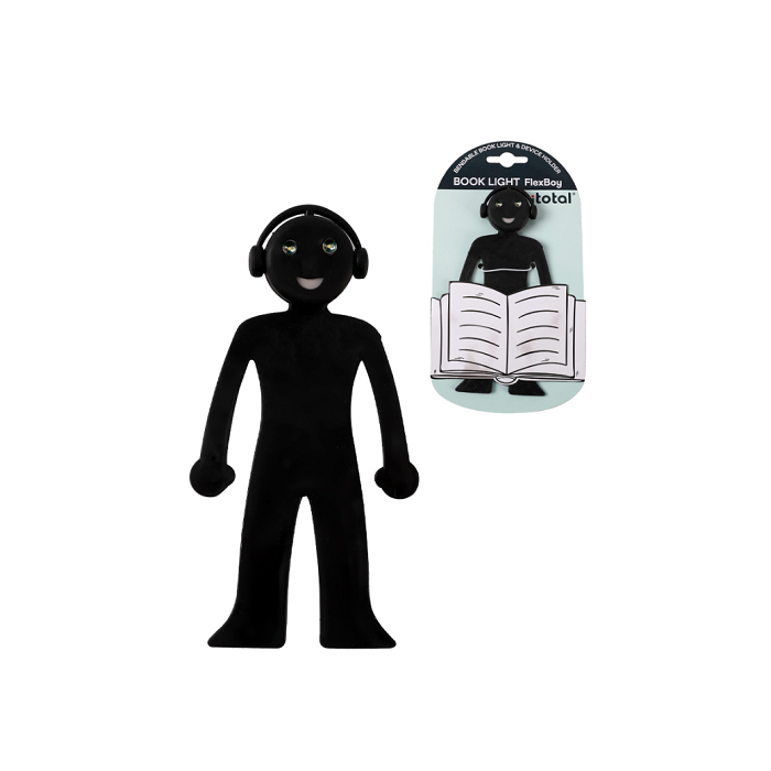 Lampada LED MAN da lettura in plastica. I-TOTAL main product photo