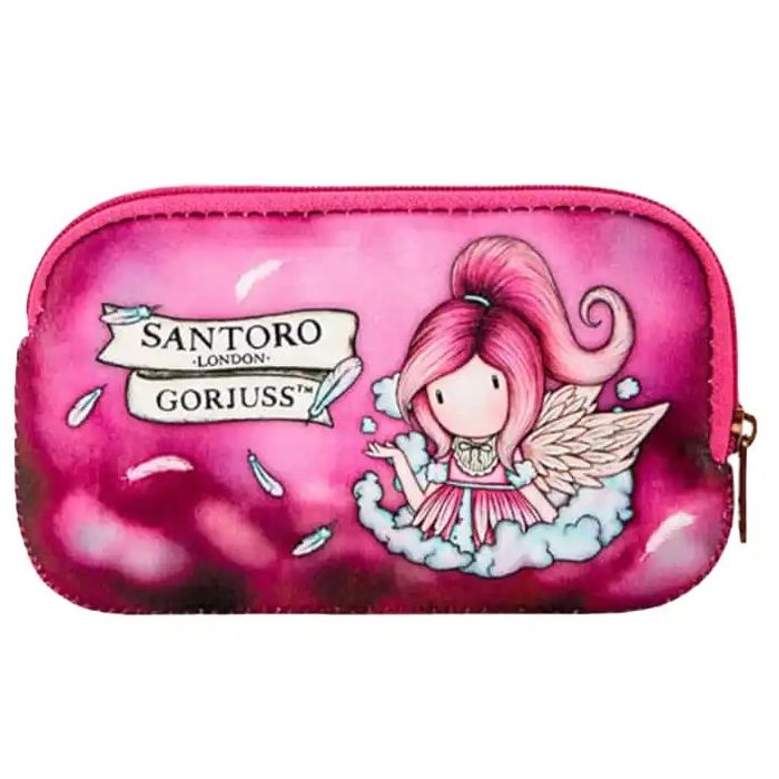 Santoro Gorjuss - Porta monete IN NEOPRENE con zip- Fire in my heart main product photo