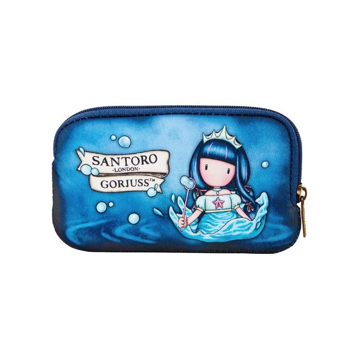 Santoro Gorjuss - Porta monete IN NEOPRENE con zip- WALKING ON THE WATER main product photo