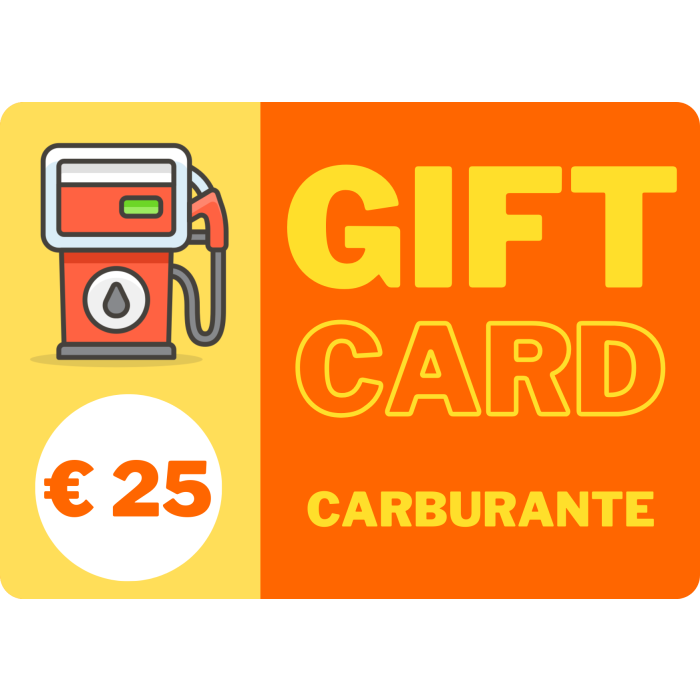 Gift Card buono spesa di € 25,00 per acquisto carburante main product photo