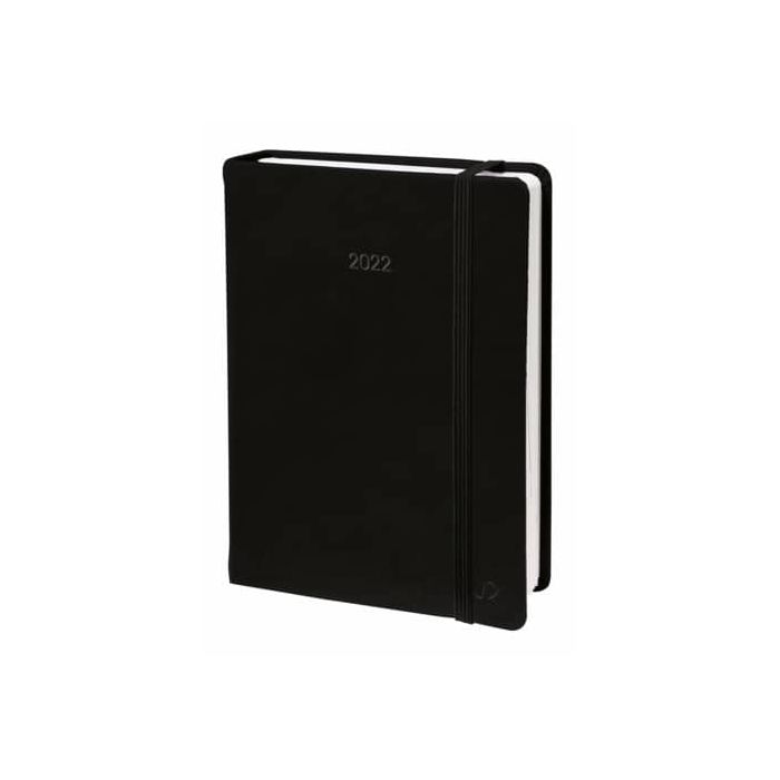 Agenda settimanale 2025 Quo Vadis Ministro Prestige Silk 16x24 cm nero 28651924MQ main product photo