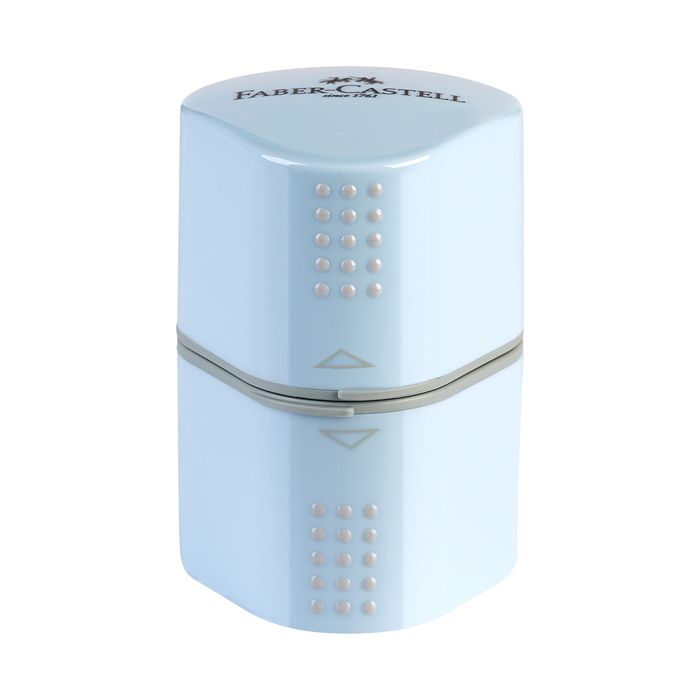 Temperamatite Faber-Castell trio grip - conf. 10 pz - colore blu cielo 183874 main product photo