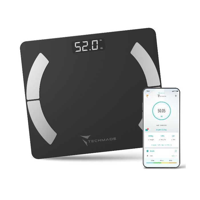 PRODOTTI BULK TECHMADE BILANCIA SMART NERA main product photo
