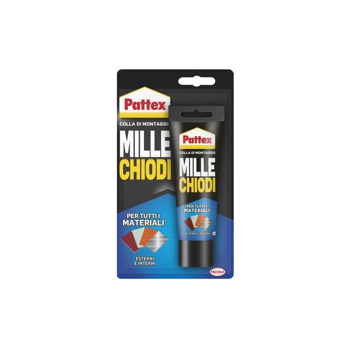 Adesivo di montaggio Pattex Millechiodi 100 g per esterni ed interni - 2716248 main product photo