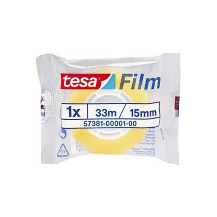 Nastro adesivo Tesafilm® standard trasparente 15 mm x 33 m - 57381-00001-01 main product photo