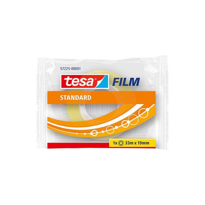 Nastro adesivo Tesafilm® standard trasparente 19 mm x 33 m - 57225-00001-01 main product photo