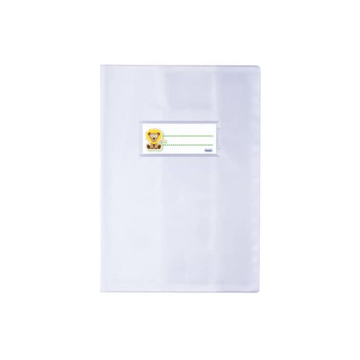 Copriquaderno A5 in PVC trasparente Favorit Kristal spessore 250 m conf. 20 pz - 100500873 main product photo