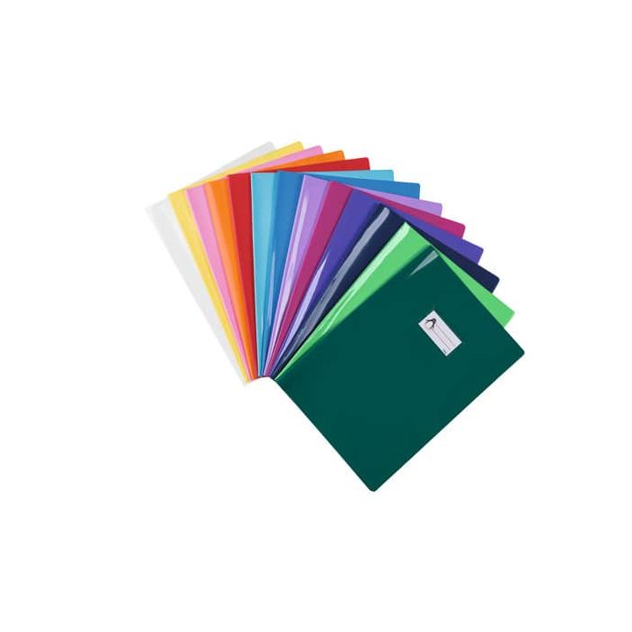 Copriquaderno A4 fucsia con etichetta Favorit Coprimaxi Beat in PVC laccato spessore 180 µm - 100500882 main product photo