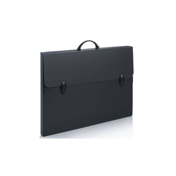 Valigetta in plastica Favorit Every Line Total Black 52x73x3 cm 100501107 main product photo