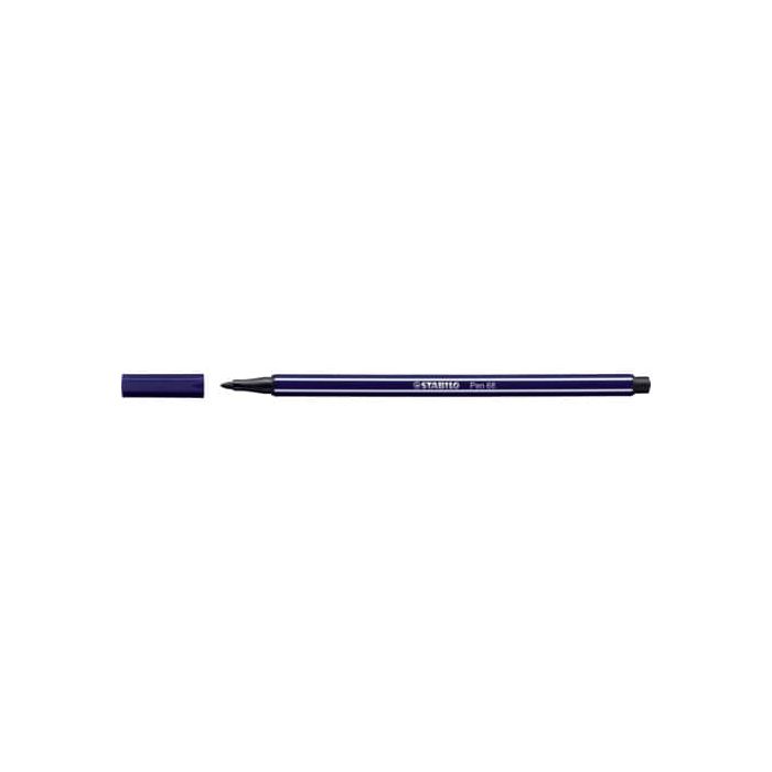 Pennarelli Stabilo Pen 68 tratto 1 mm blu prussia 68/22 main product photo