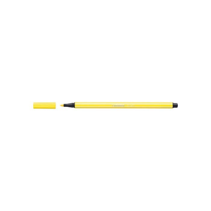 Pennarelli Stabilo Pen 68 tratto 1 mm giallo limone 68/24 main product photo