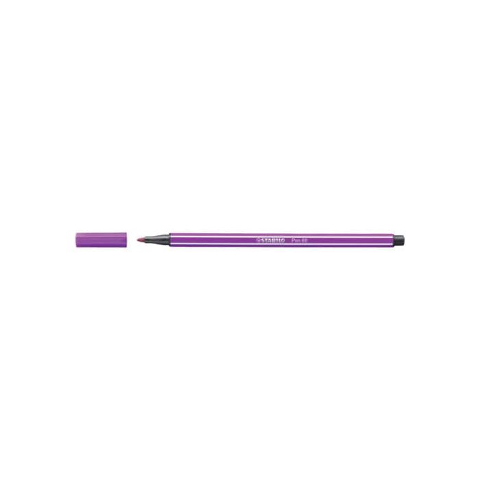 Pennarelli Stabilo Pen 68 tratto 1 mm lilla 68/58 main product photo