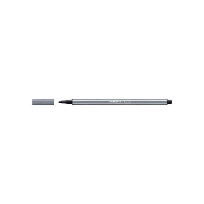 Pennarelli Stabilo Pen 68 tratto 1 mm grigio scuro 68/96 main product photo