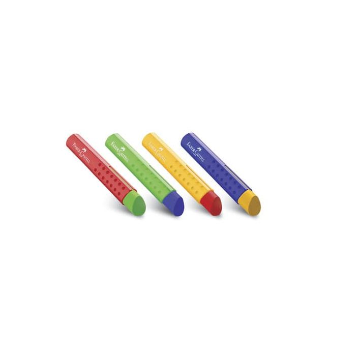 Espositore 24 gomme bianche in vinile Faber Castell TRI Faber-Castell assortiti - 182334 main product photo