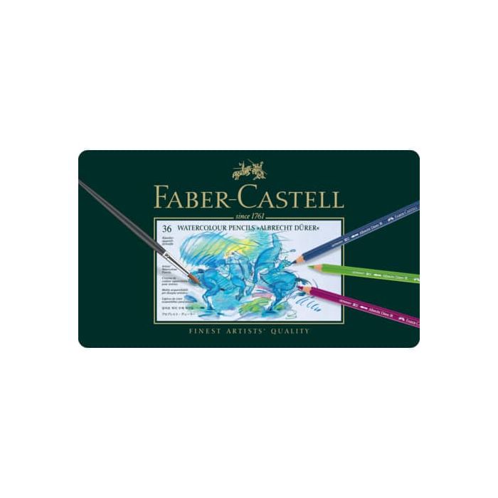Matite acquerellabili Faber Castell Albrecht Dürer colori assortiti - conf. 36 pezzi - 117536 main product photo