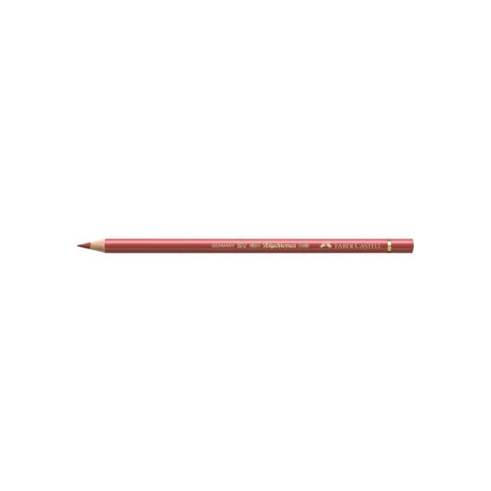 Matite colorate permanenti Faber Castell Polychromos mina 3,8 mm conf. 6 pezzi - rosso veneziano - 110190 main product photo