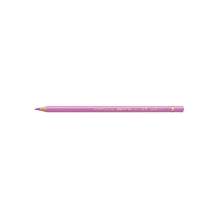 Matite colorate permanenti Faber Castell Polychromos mina 3,8 mm conf. 6 pezzi - magenta chiaro - 110119 main product photo