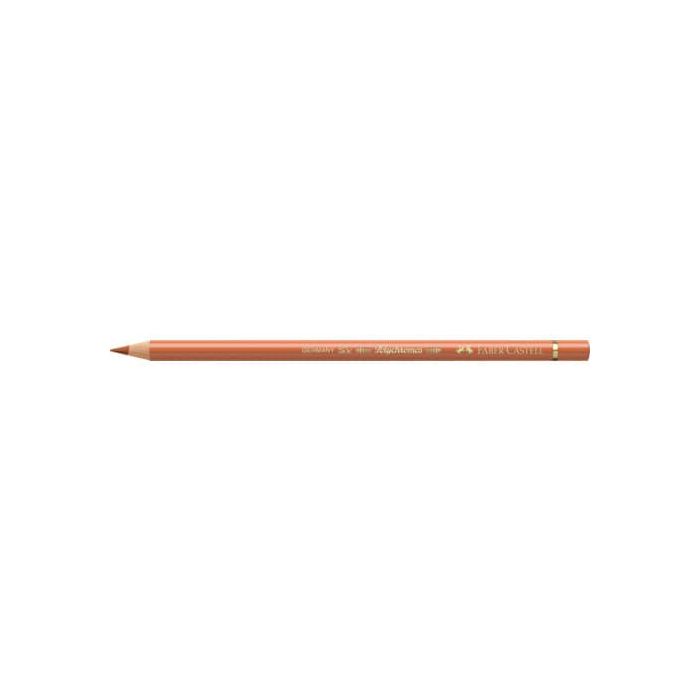 Matite colorate permanenti Faber Castell Polychromos mina 3,8 mm conf. 6 pezzi - ocra bruciato - 110187 main product photo