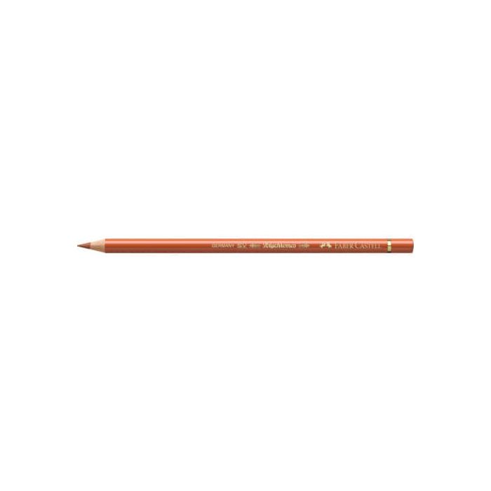Matite colorate permanenti Faber Castell Polychromos mina 3,8 mm conf. 6 pezzi - terracotta - 110186 main product photo