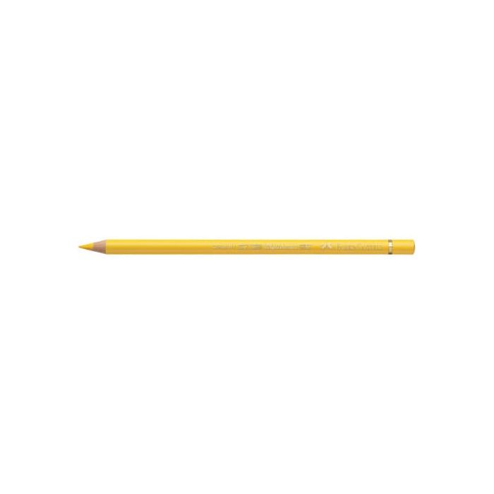 Matite colorate permanenti Faber Castell Polychromos mina 3,8 mm conf. 6 pezzi - giallo cadmio - 110107 main product photo