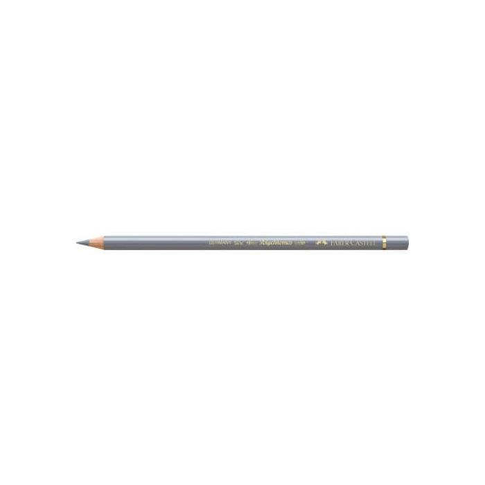 Matite colorate permanenti Faber Castell Polychromos mina 3,8 mm conf. 6 pezzi - grigio freddo III - 110232 main product photo