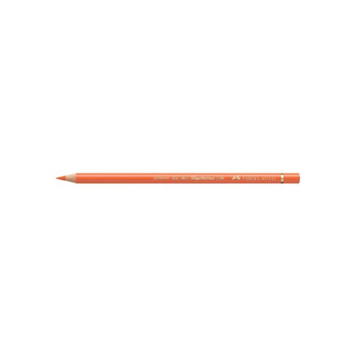 Matite colorate permanenti Faber Castell Polychromos mina 3,8 mm conf. 6 pezzi - arancione trasparente - 110113 main product photo