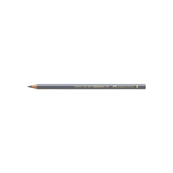 Matite colorate permanenti Faber Castell Polychromos mina 3,8 mm conf. 6 pezzi - grigio freddo IV - 110233 main product photo