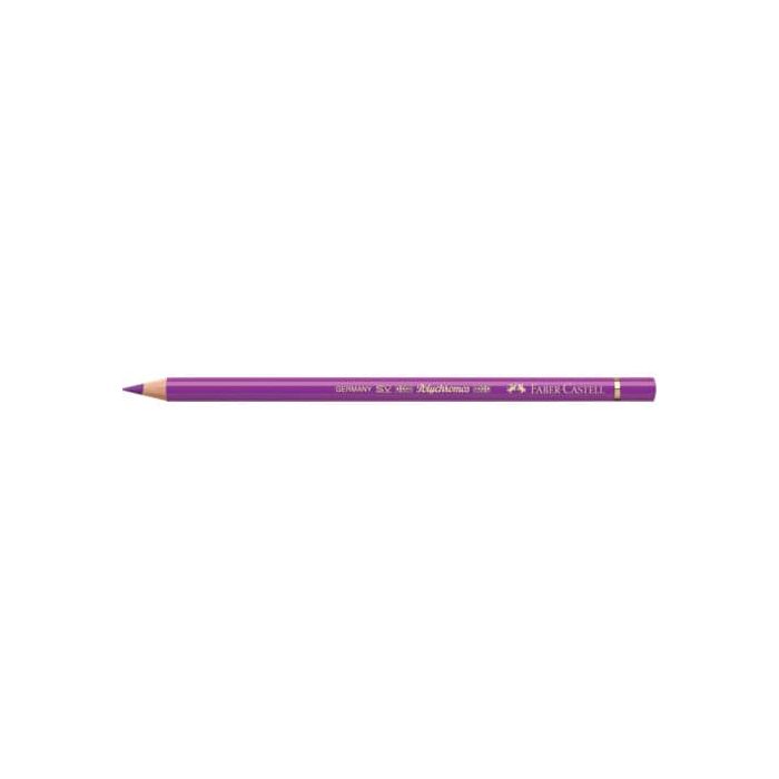 Matite colorate permanenti Faber Castell Polychromos mina 3,8 mm conf. 6 pezzi - cremisi - 110134 main product photo