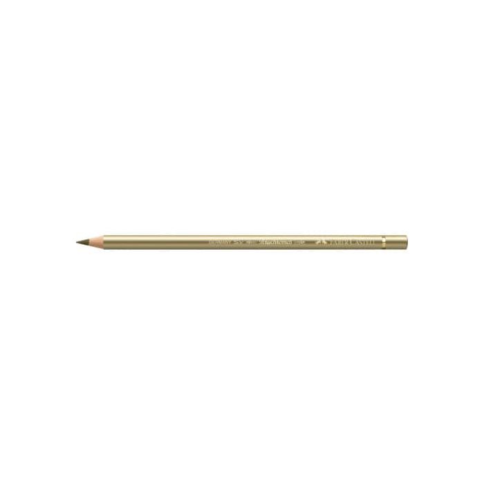 Matite colorate permanenti Faber Castell Polychromos mina 3,8 mm conf. 6 pezzi - oro - 110250 main product photo