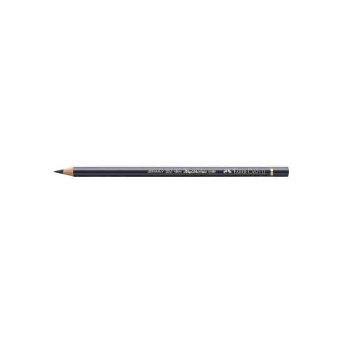 Matite colorate permanenti Faber Castell Polychromos mina 3,8 mm conf. 6 pezzi - grigio freddo VI - 110235 main product photo