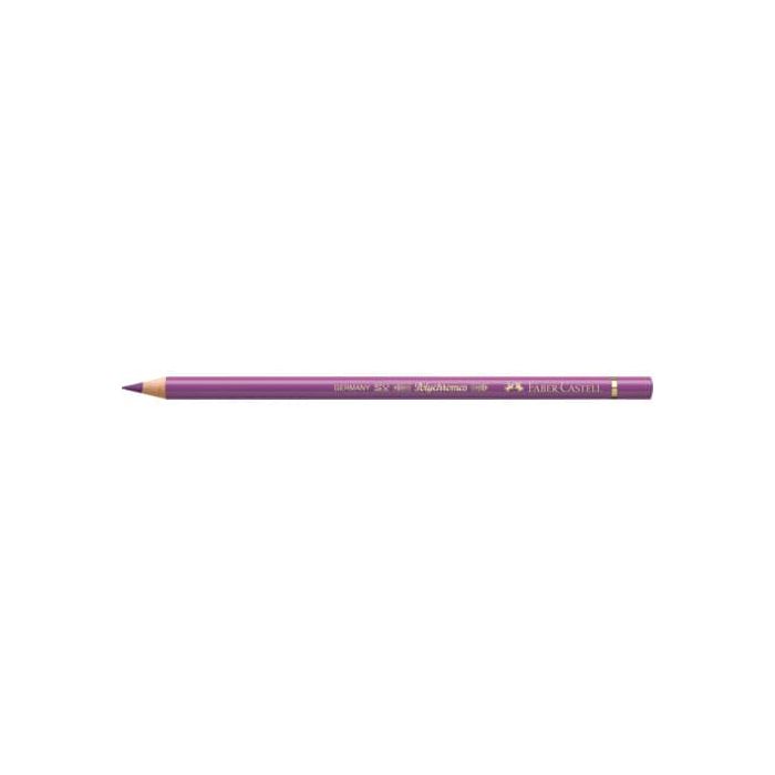 Matite colorate permanenti Faber Castell Polychromos mina 3,8 mm conf. 6 pezzi - rosso viola chiaro - 110135 main product photo