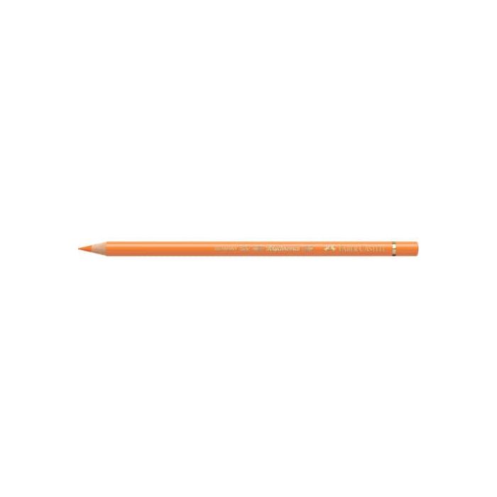 Matite colorate permanenti Faber Castell Polychromos mina 3,8 mm conf. 6 pezzi - arancione cadmio - 110111 main product photo