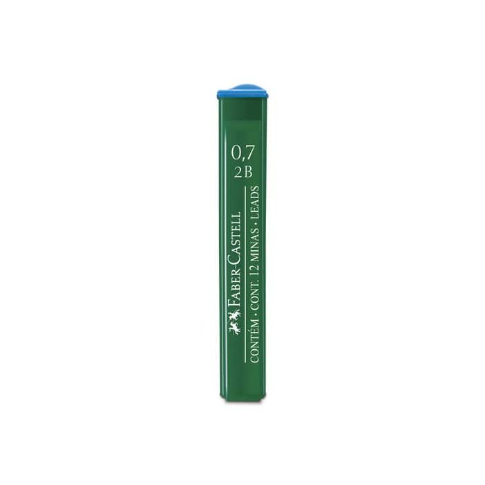 Mine Faber Castell Super Polymer 0,7 mm 2B conf. 12 pezzi - 521702 main product photo